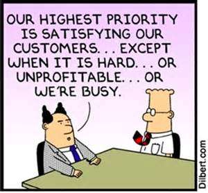 Dilbert customer service